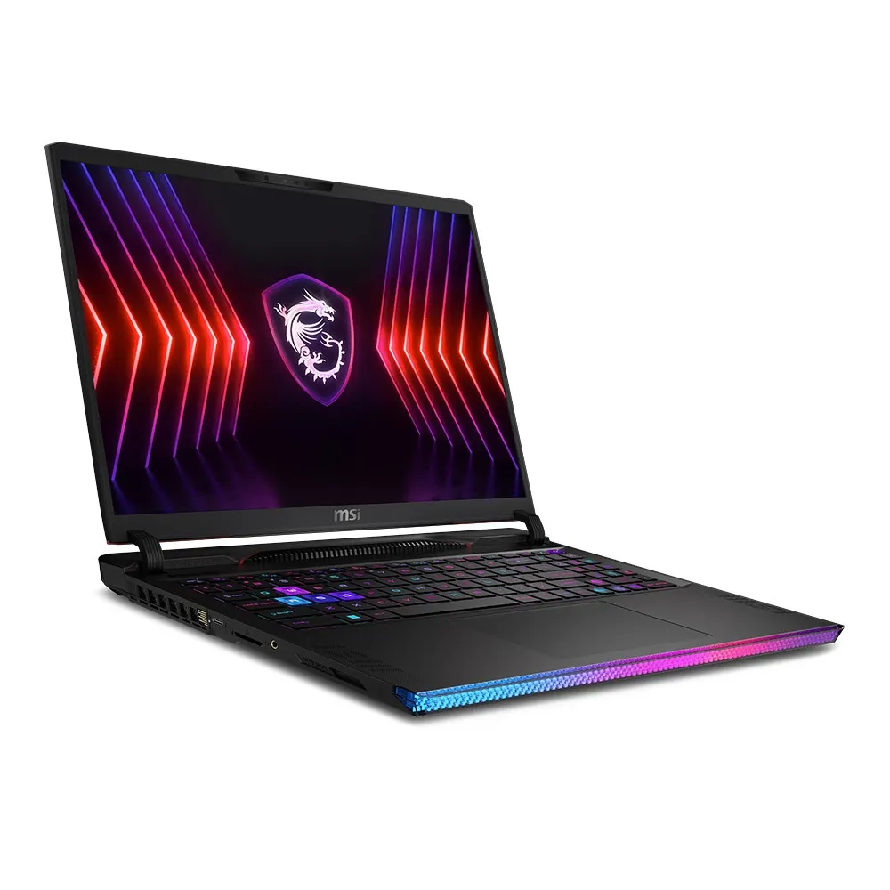 โน้ตบุ๊ค MSI Raider GE68 HX ด้านซ้าย