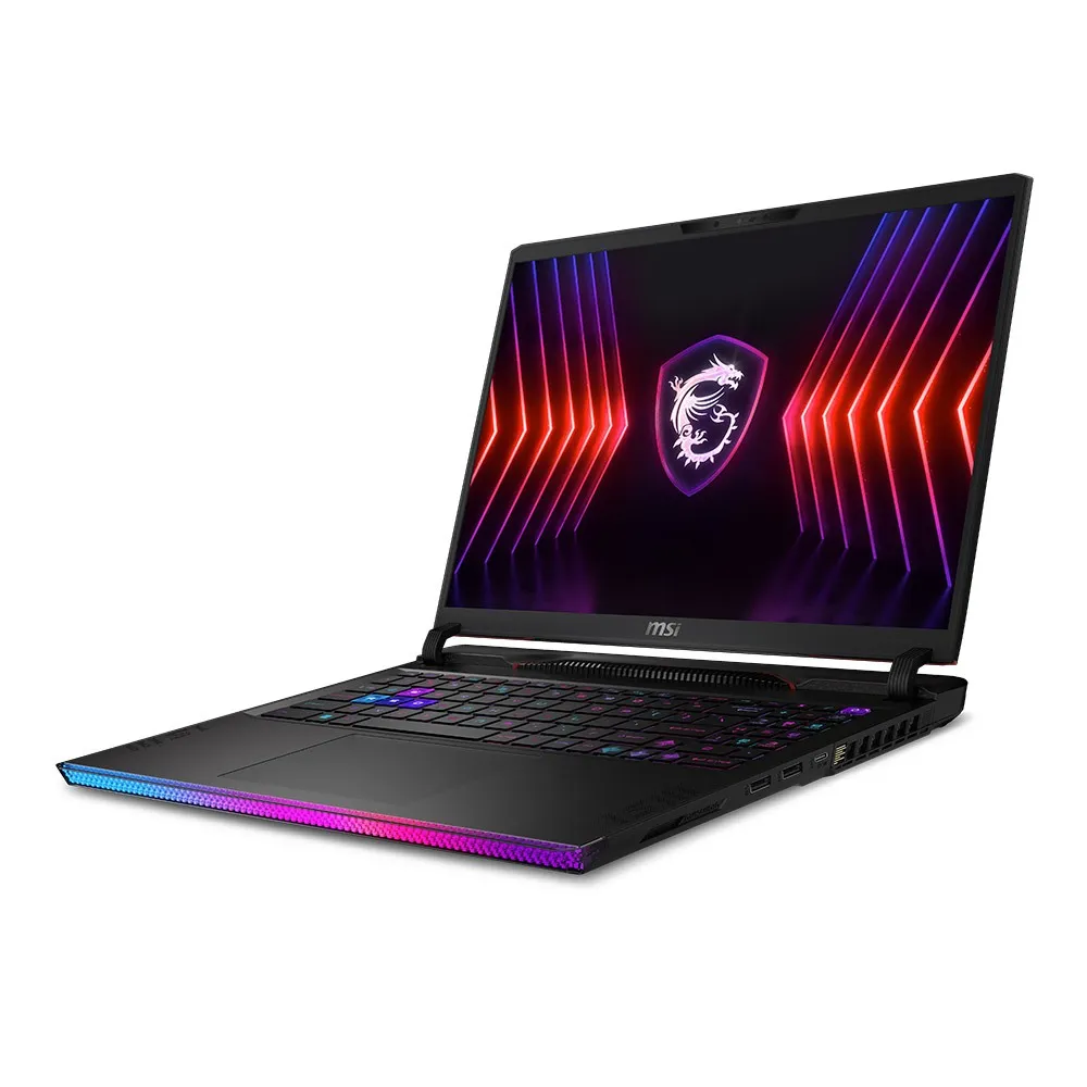โน้ตบุ๊ค MSI Raider GE68 HX ด้านขวา