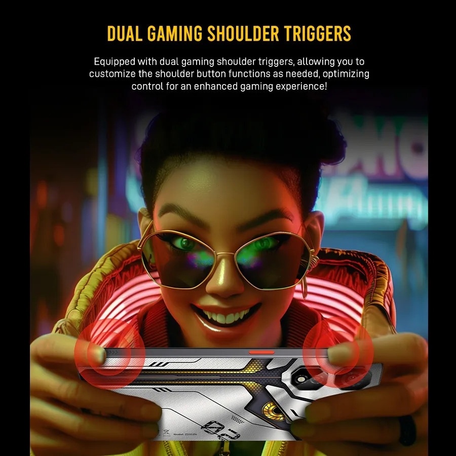 Dual Gamming shoulder triggers