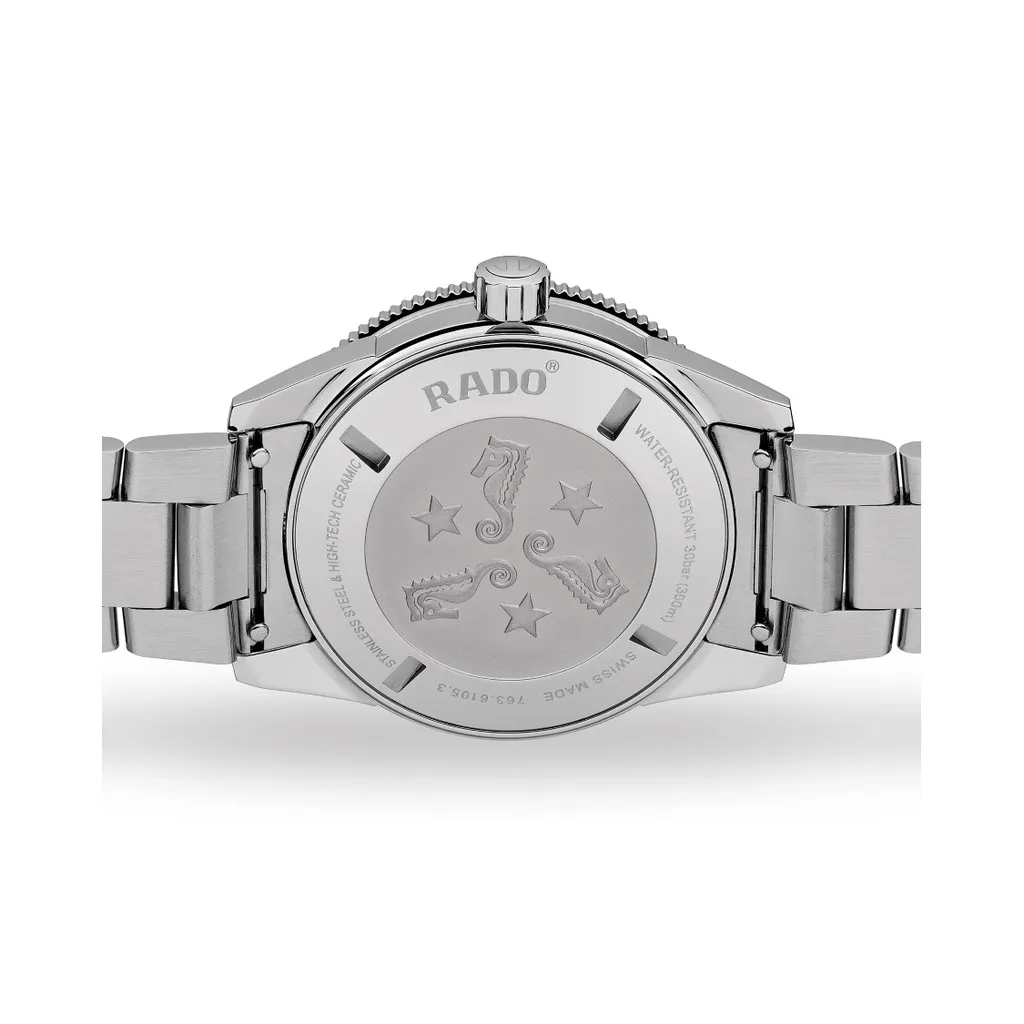 Rado Captain Cook Automatic 
 Watch case back