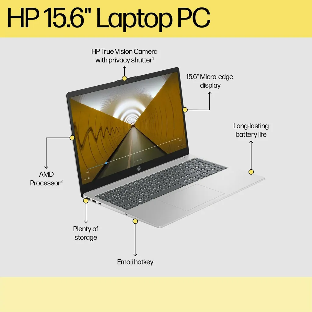 HP 15.6" Laptop PC