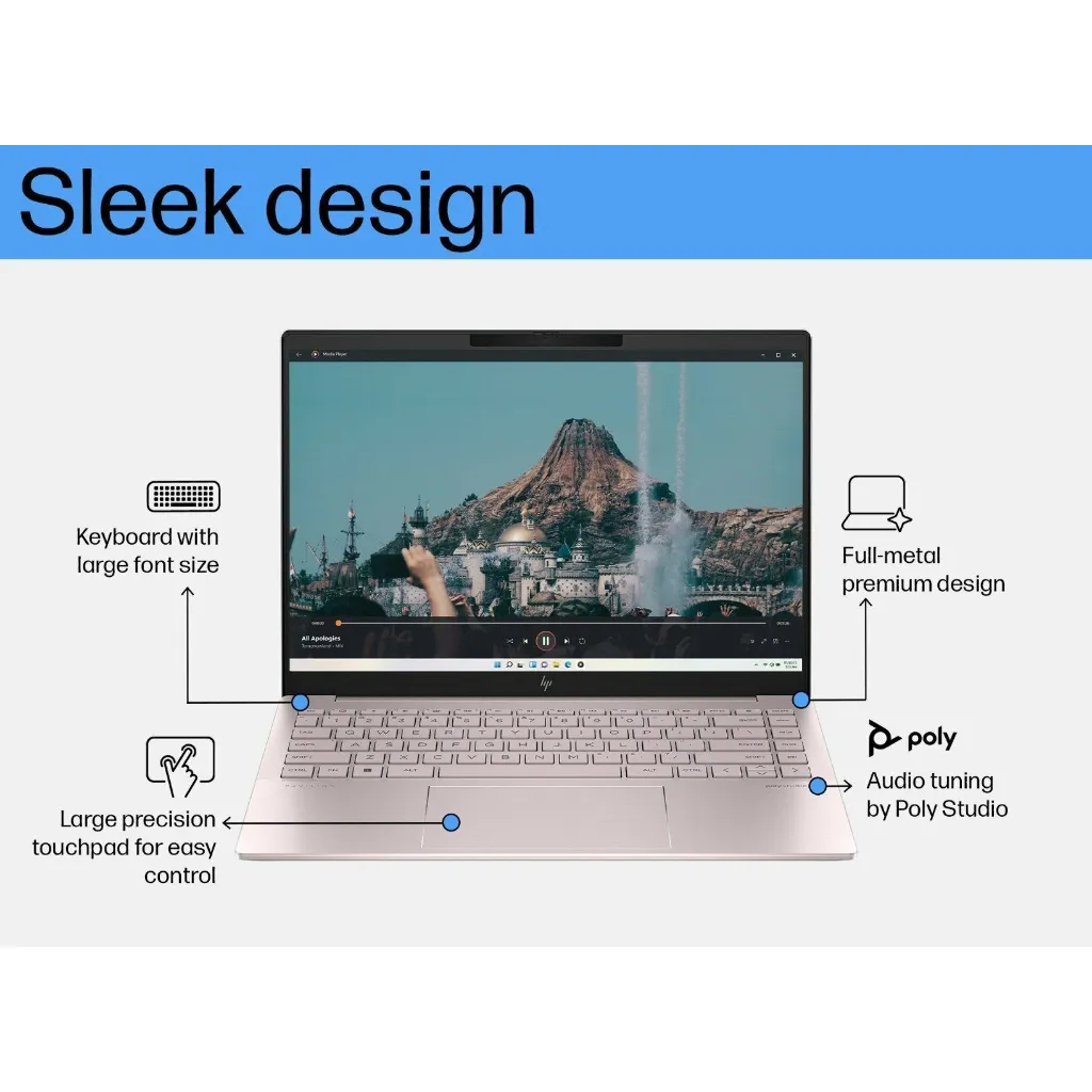 Sleek design