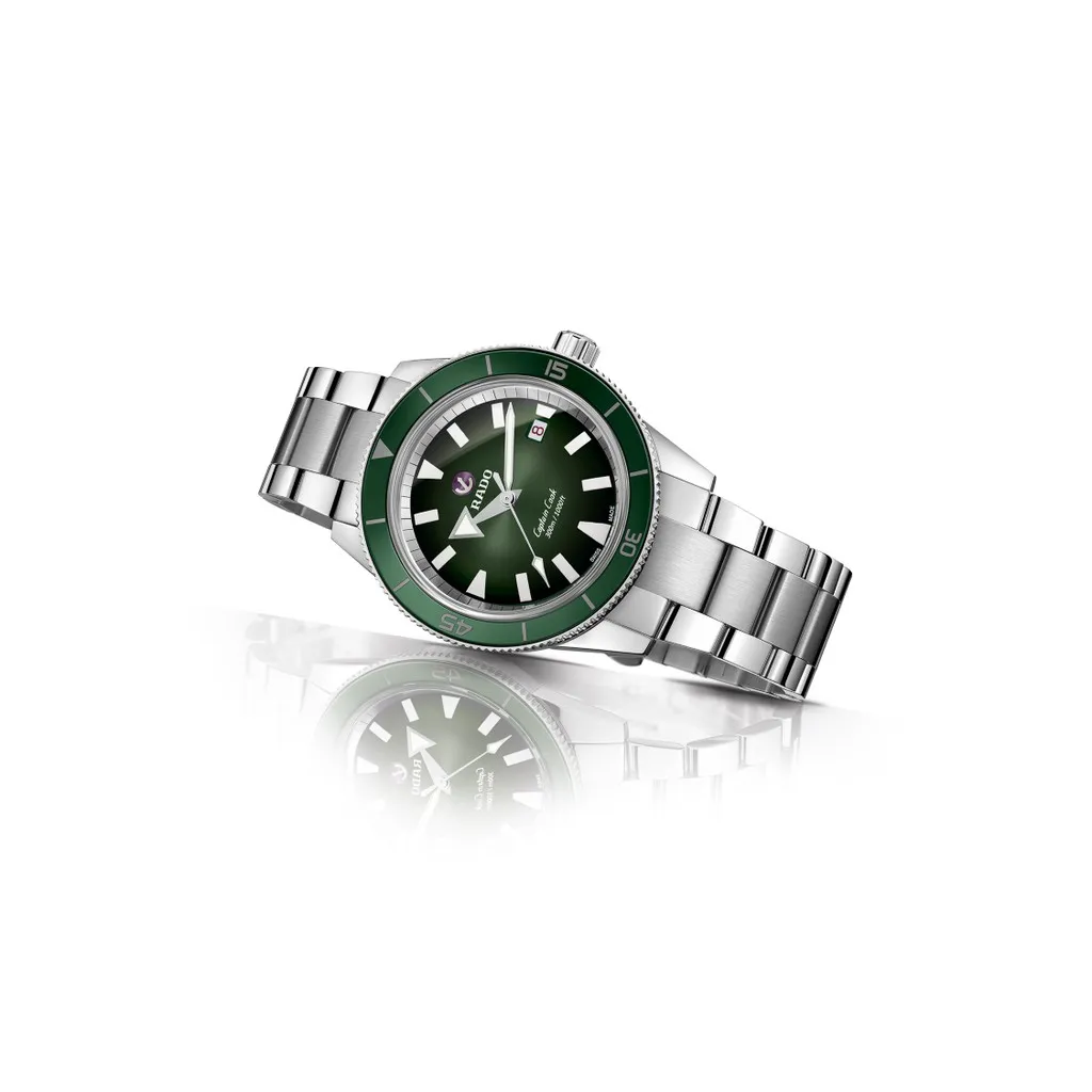 Rado Captain Cook Automatic 
 Green clock face