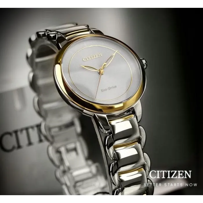 หน้าปัด CITIZEN L Eco-Drive EM0674-81A