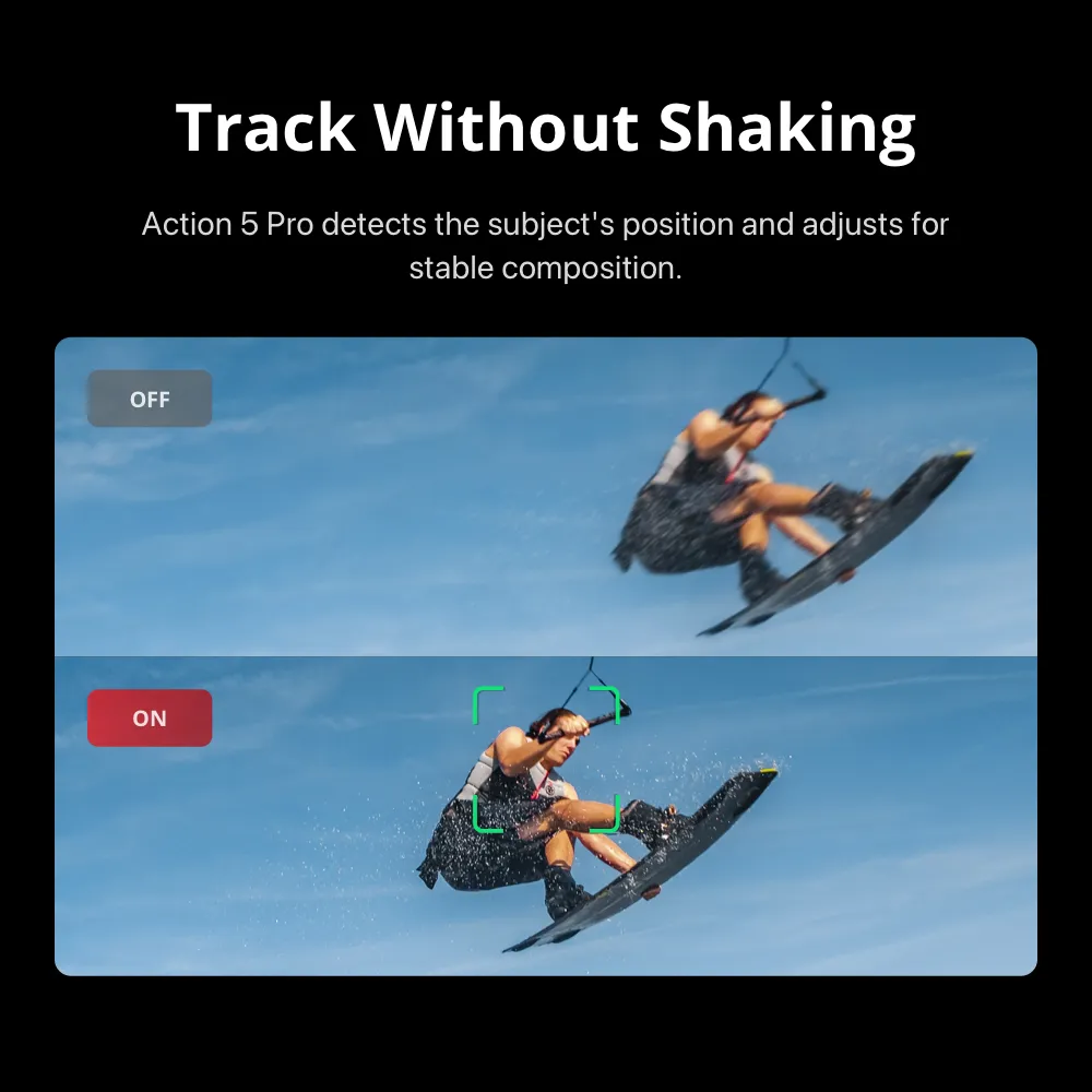Track Without Shaking