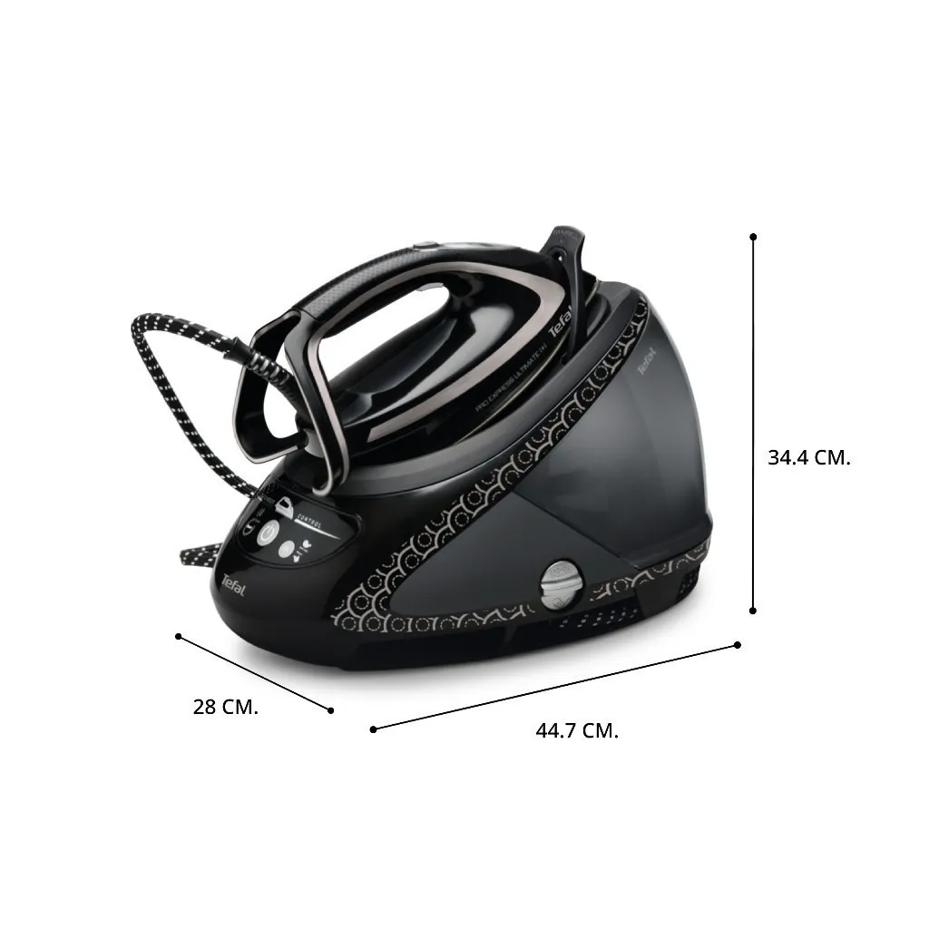ขนาด เตารีดแรงดันไอน้ำ Tefal