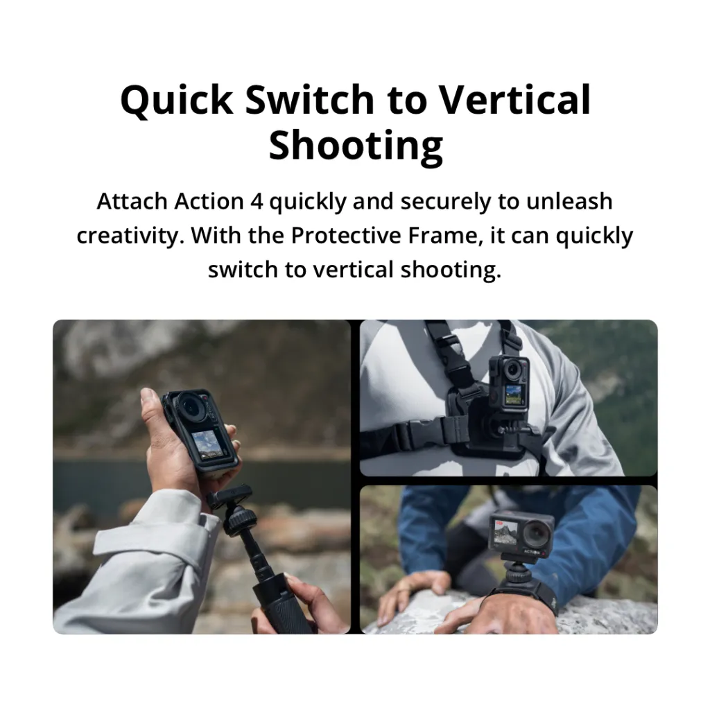 Quick Switch to Vertical Shooting
