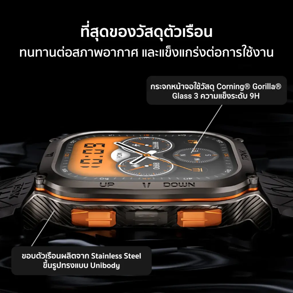 ที่สุดของวัสดุตัวเรือน