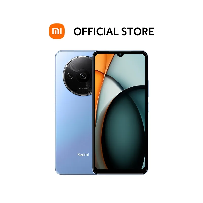Redmi A3 Blue Front And Back