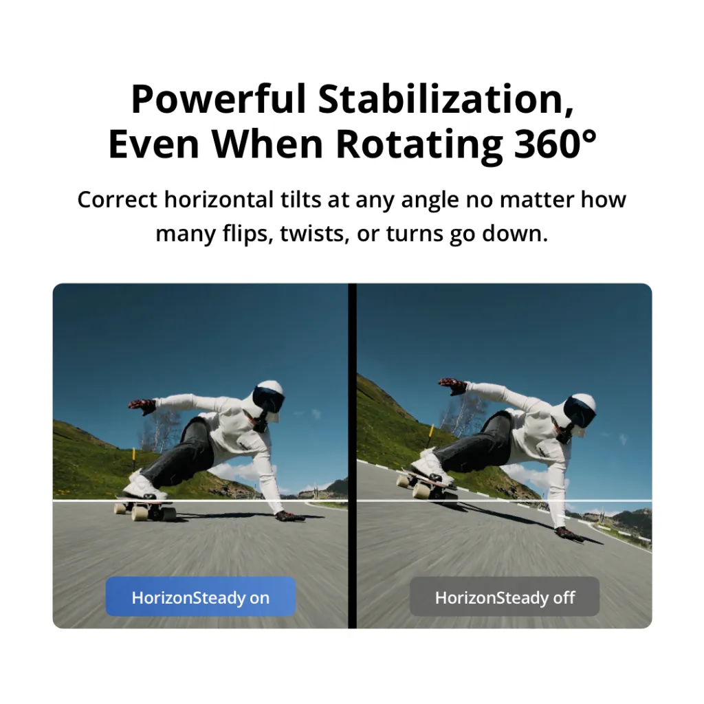 กล้องแอคชั่น Osmo Action 4 Powerful Stabilization