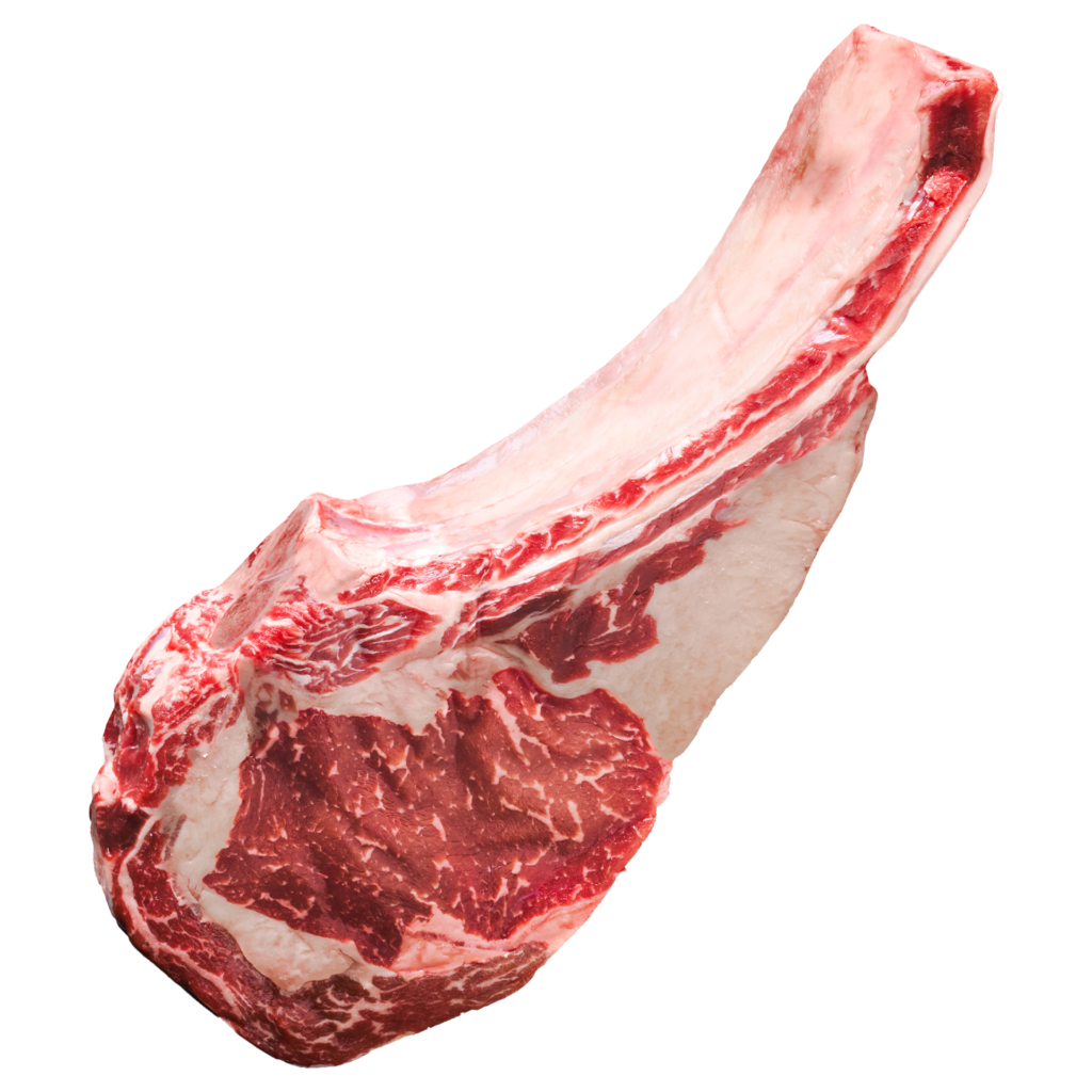 เนื้อแท้พี่โต โทมาฮอว์ก Tomahawk เองกัสเลือด สเต็กชิ้นโต เนื้อนุ่ม หอม ฉ่ำ