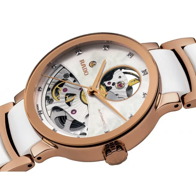 นาฬิกา Rado CENTRIX AUTOMATIC DIAMONDS OPEN HEART รุ่น R30248902