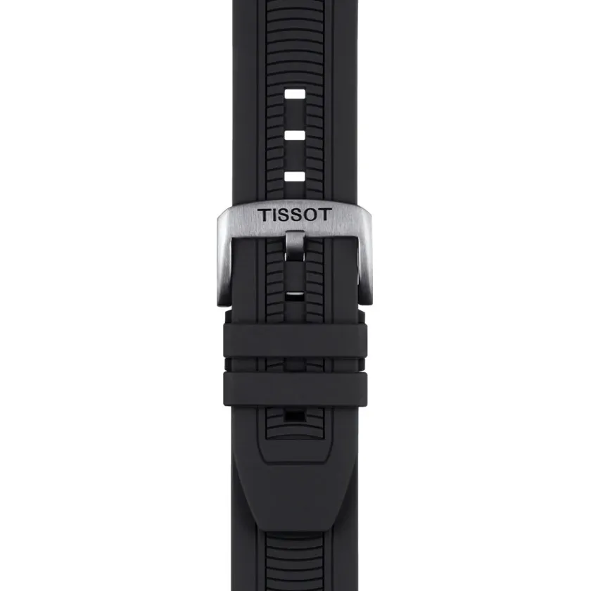 สายนาฬิกา Tissot T-Race สีขาว ดำ T1154172701100