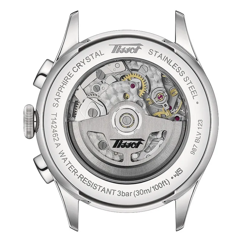 Tissot Telemeter 1938 T1424621605200 ฝาหลังโปร่งใส 