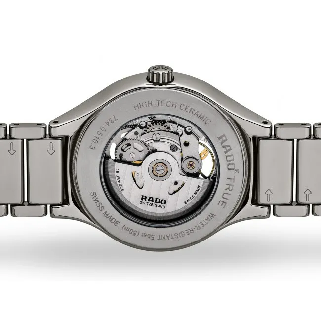 ฝาหลัง Rado TRUE AUTOMATIC OPEN HEART รุ่น R27510152