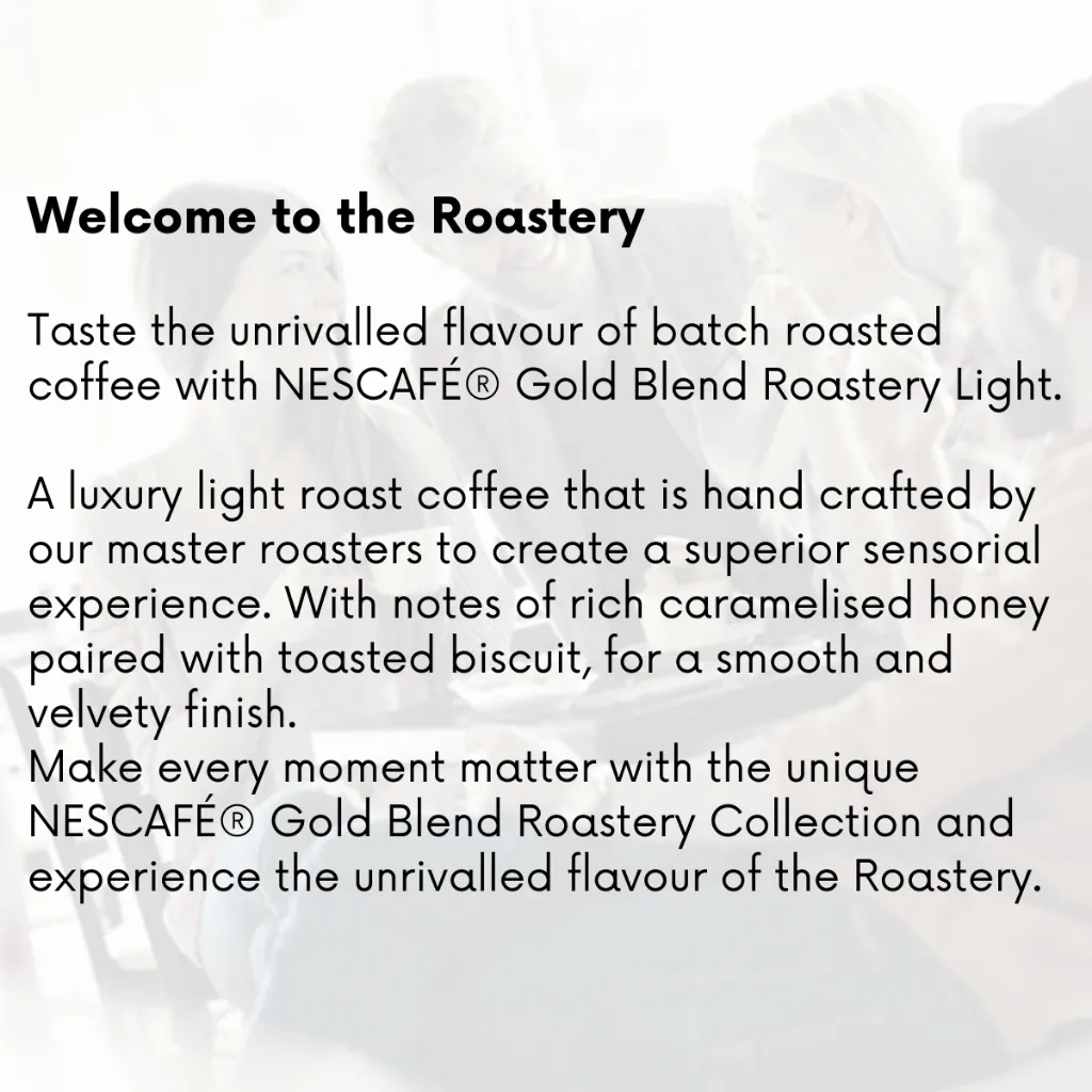 บทความแนะนำ NESCAFE GOLD BLEND ROASTERY เนสกาแฟ