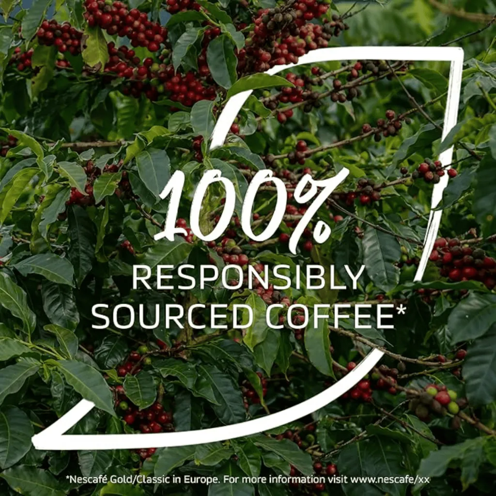 100% Responsibly Sourced Coffee