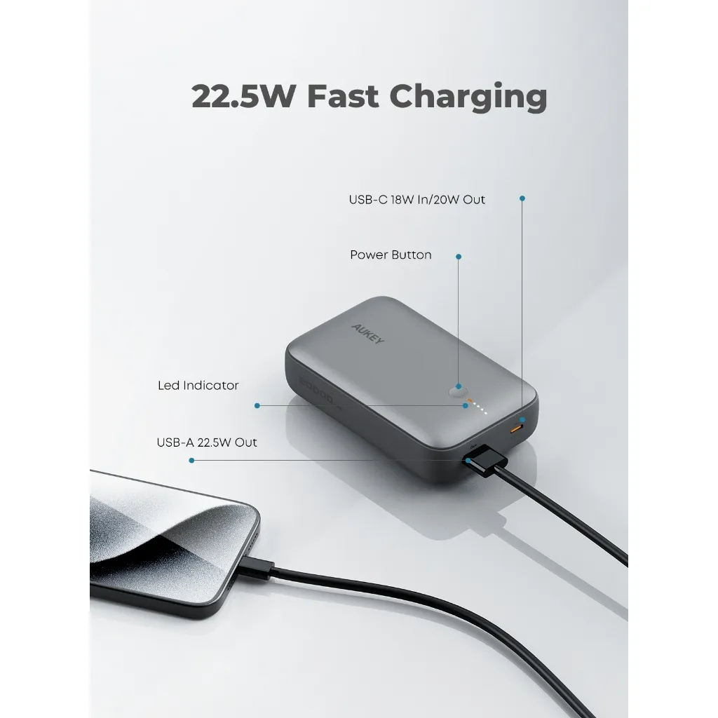 22.5W Fast Charging