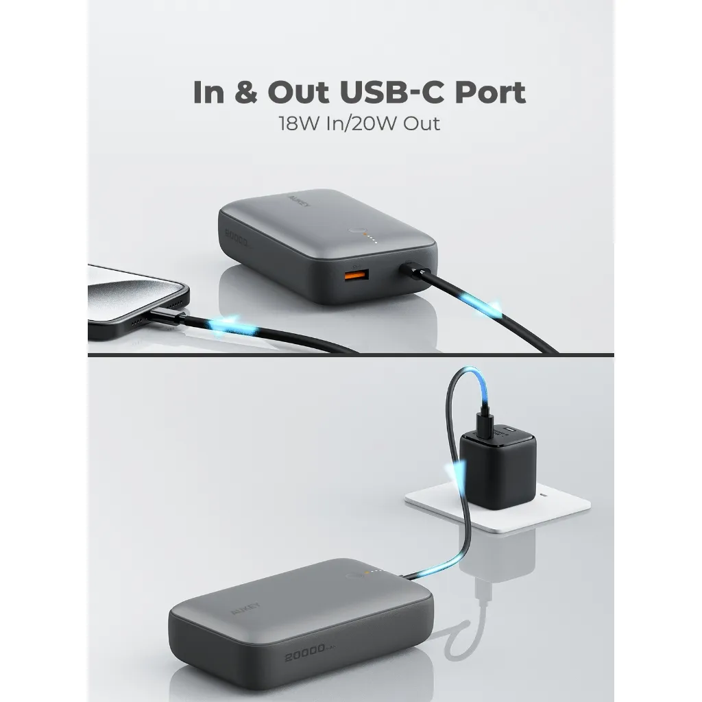 In & Out USB-C Port