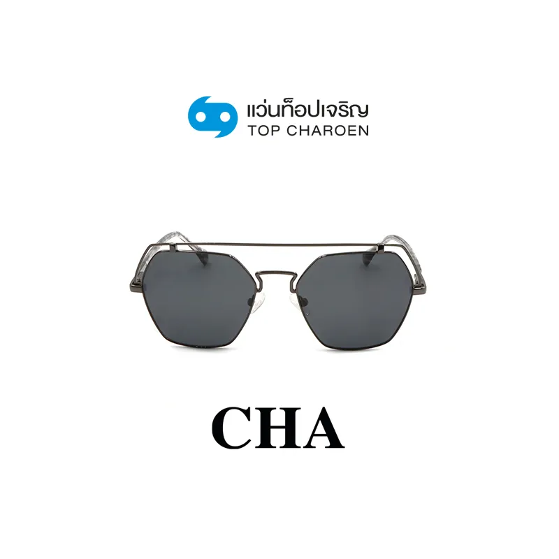 CHA แว่นกันแดดทรงหกเหลี่ยม YC39040-C3 size 56