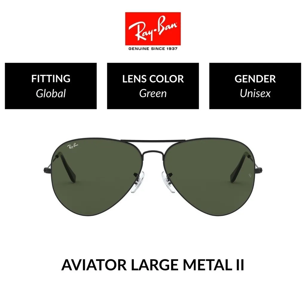 Ray-Ban Aviator Large Metal II RB3026 L2821 size 62