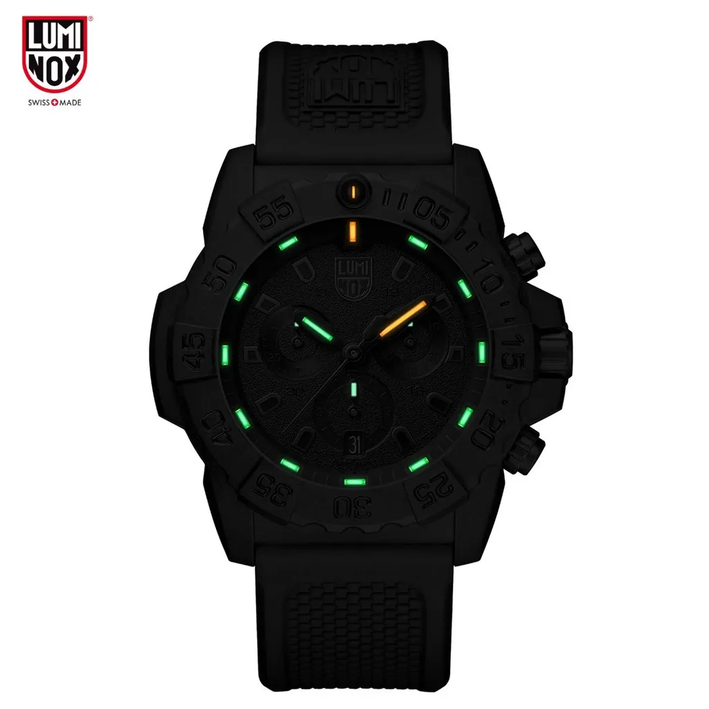 Luminox NAVY SEAL CHRONOGRAPH 3580 SERIES XS.3581.BO เรืองแสง