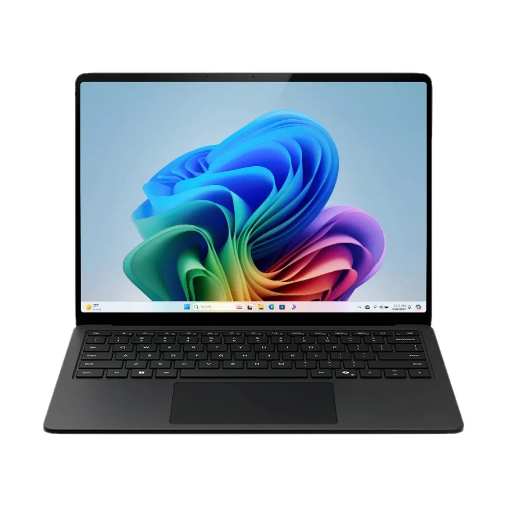 Microsoft Notebook Surface Laptop 7 13in Eli ZGP-00058 สีดำ เปิดหน้าจอแสดงผล Wallpaper สีสันสดใส