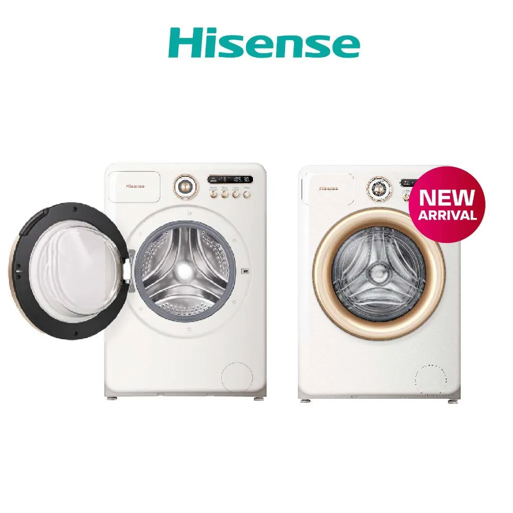 Hisense Roman Holiday รุ่น WF105R5 เครื่องซักผ้าฝาหน้า New Arrival