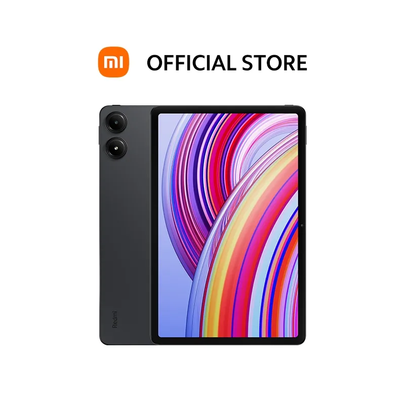 แท็บเล็ต Redmi Pad Pro 6GB 128GB สีดำ Graphite Gray มุมมองด้านหน้าตรง