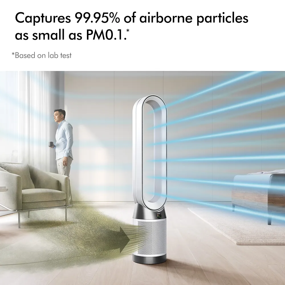 Dyson Purifier Cool Gen1 TP10 ดักจับฝุ่น PM0.1 ได้ถึง 99.95% ตามผลทดสอบในห้องแล็บ