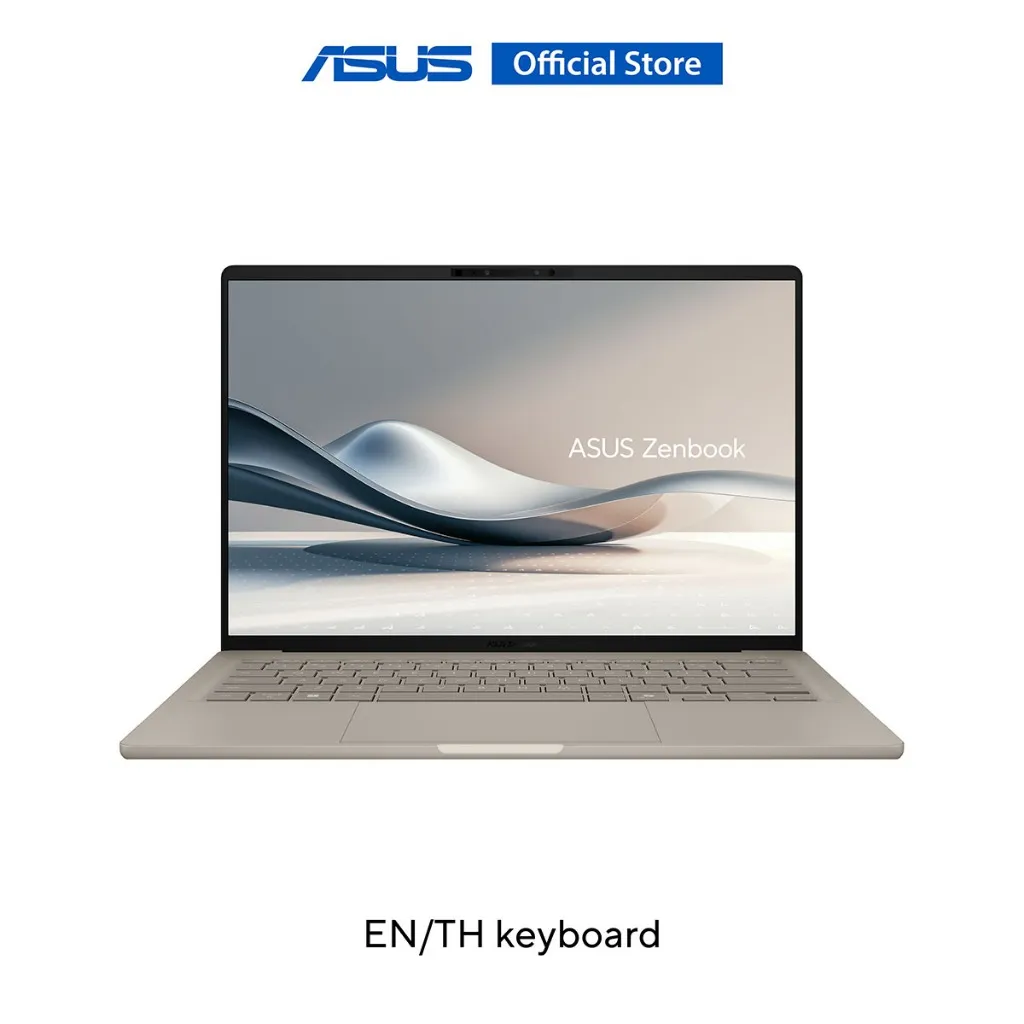 ASUS Zenbook A14 UX3407QA เปิดจอพร้อมแสดงผลเต็มขอบ