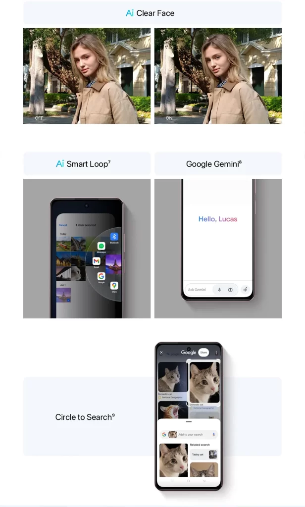 realme C75x มาพร้อม AI Clear Face, Smart Loop, Google Gemini และ Circle to Search