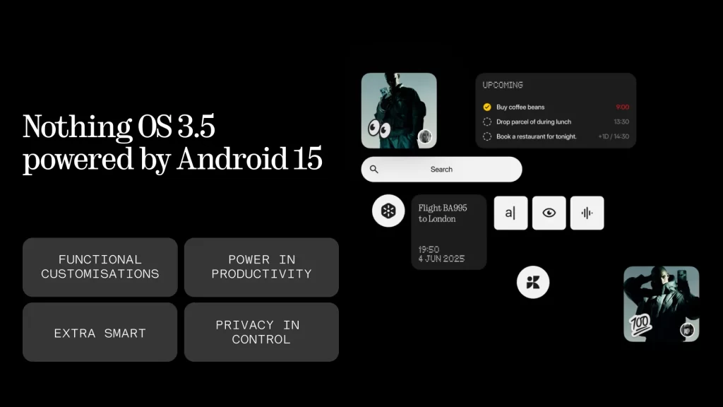 อินเทอร์เฟซเวอร์ชัน 3.5 บน Android 15 เน้นปรับแต่งได้ เพิ่มประสิทธิภาพและความเป็นส่วนตัว พร้อมวิดเจ็ต