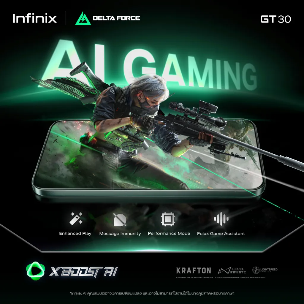 ฟีเจอร์ Xboost AI ช่วยเพิ่มประสิทธิภาพเกม ปิดกั้นการแจ้งเตือน และมีผู้ช่วยเกม Folax Game Assistant