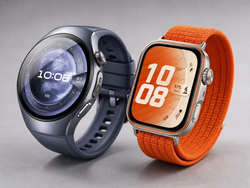 HUAWEI WATCH Fit 5 vs WATCH Fit 5 Pro มุมใกล้เน้นวัสดุ ตัวเรือน หน้าจอ และสายรัด